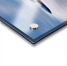 US Navy F-18 Super Hornet of the Blue Angels races across the sky Acrylic print