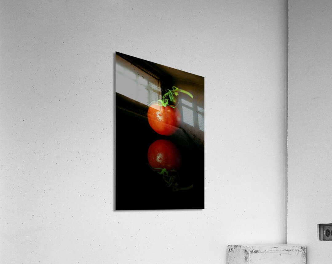 Tomato and Reflection Acrylic Print