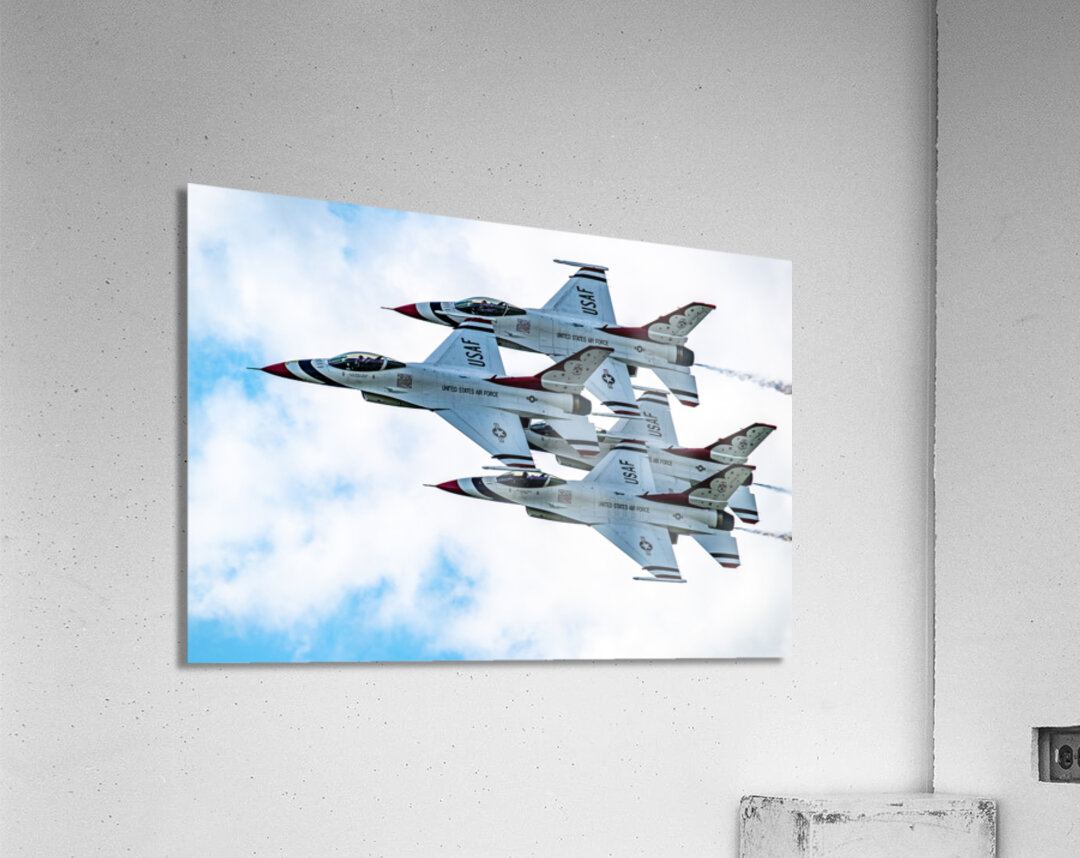 USAF Thunderbirds - Diamond Formation Acrylic Print