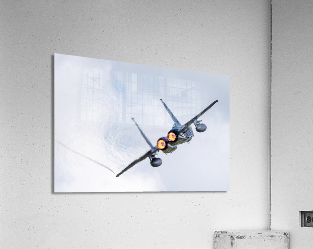 USAF F-15 Eagle Afterburner Acrylic Print