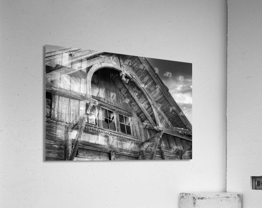 Old Train Station Acrylic Print