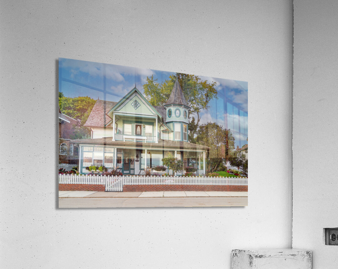 Beautiful Victorian Home on Mackinac Island Acrylic Print