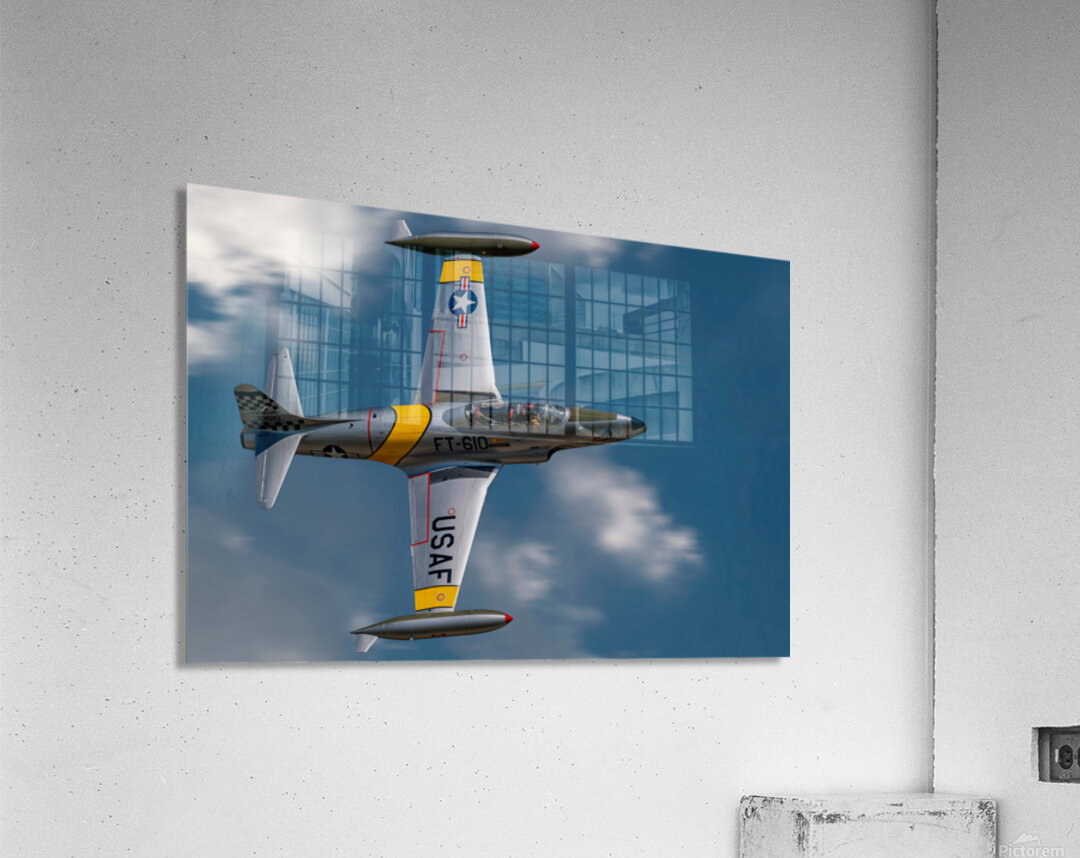 Lockheed T-33 Ace Maker Acrylic Print