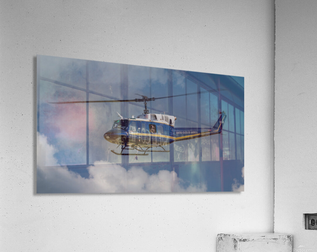 US Air Force Bell UH-1N of the 316th Operations Group Acrylic Print