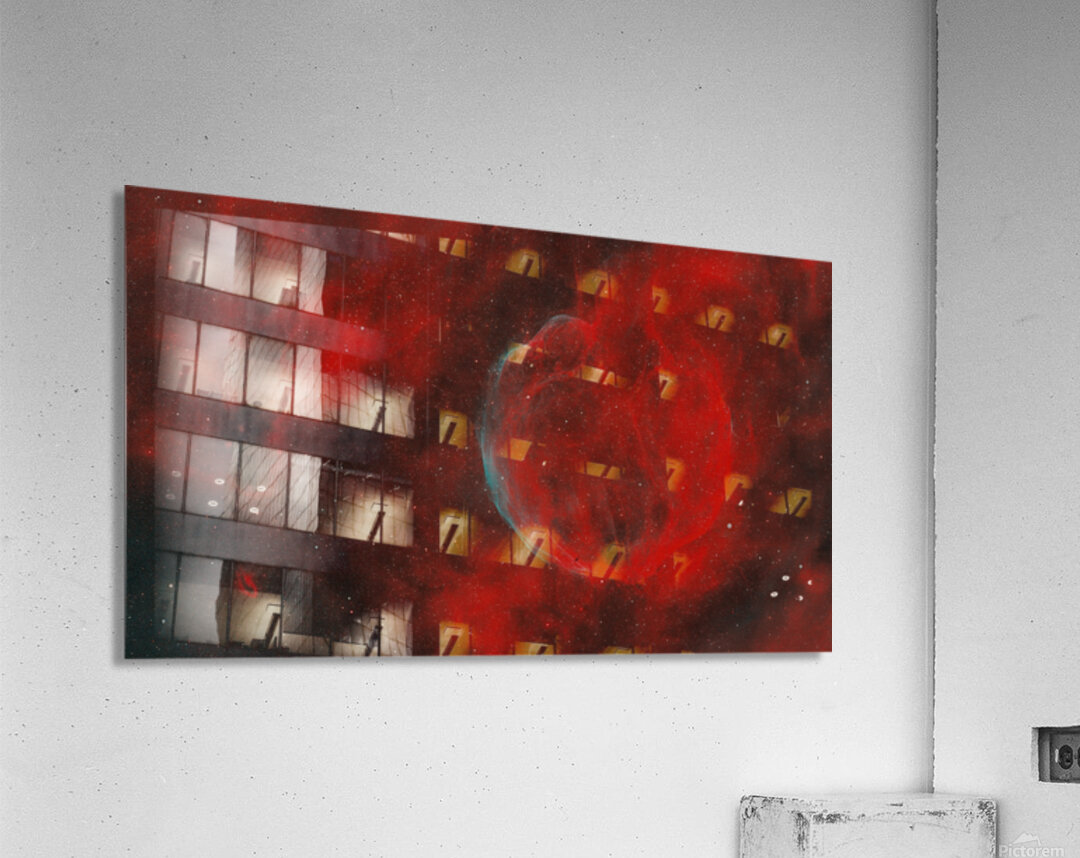 The Garlic Nebula CTB-1 Acrylic Print