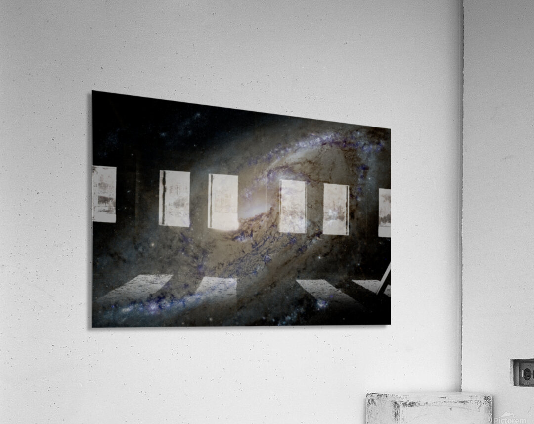 M106 - Spiral Galaxy Acrylic Print