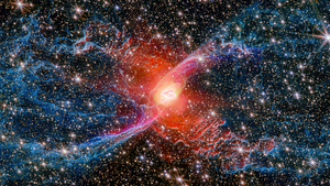 Red Spider Nebula – Infrared Revelations of a Dying Stars Final Symphony