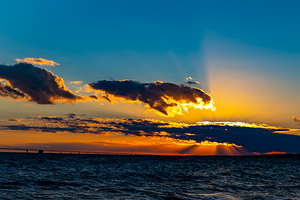 Sunset on Mackinac Island