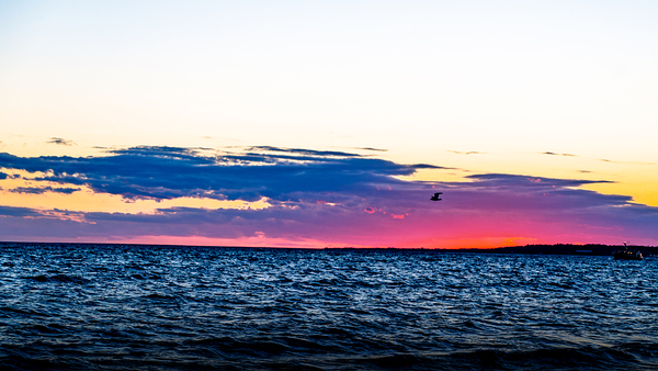 Sunset on Mackinac Island Print