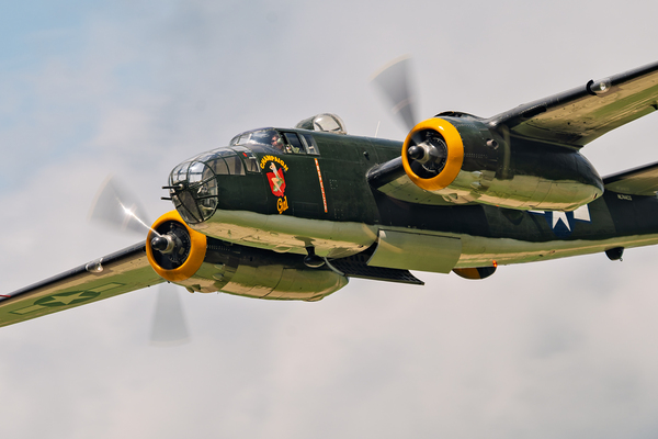 North American Aviation B-25 Mitchell - Champaign Gal Print