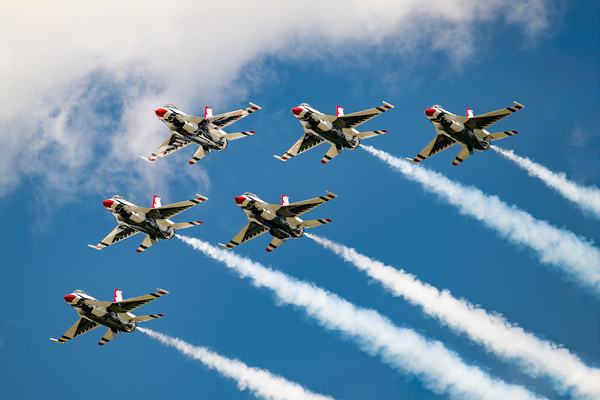 USAF Thunderbirds - Delta Formation Print