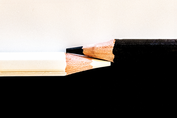 Black and White Print