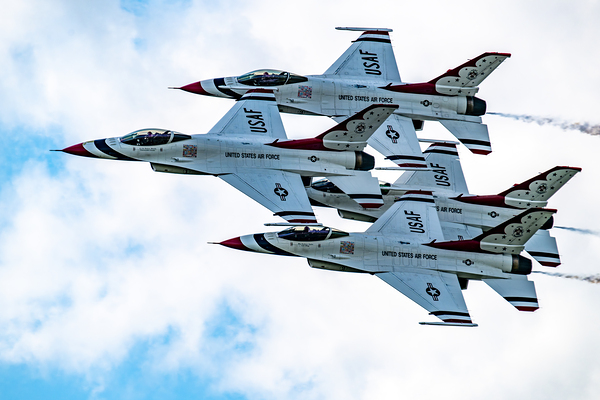 USAF Thunderbirds - Diamond Formation Print