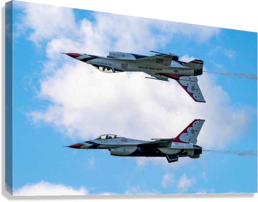 USAF Thunderbirds - Calypso Pass Canvas Print