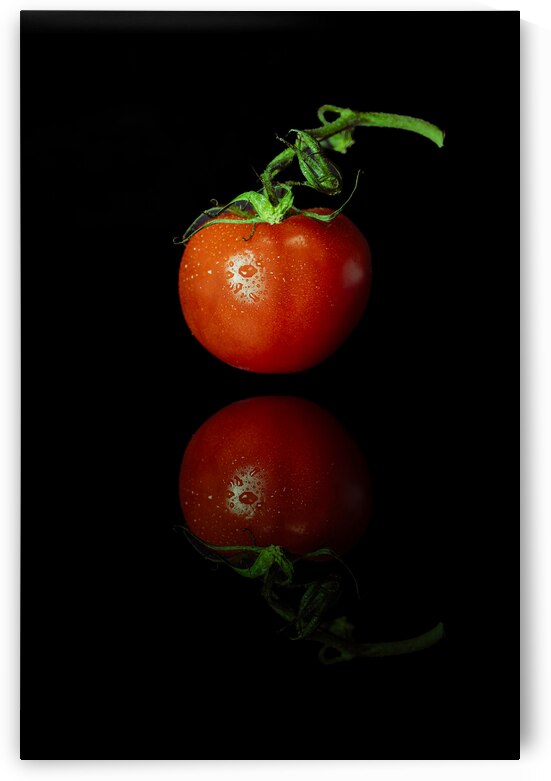 Tomato and Reflection by Pisarek Photography