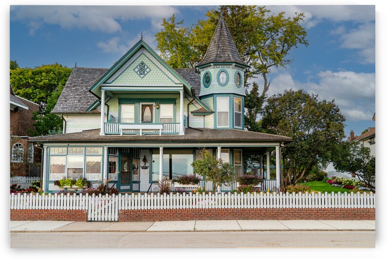 Beautiful Victorian Home on Mackinac Island by Pisarek Photography