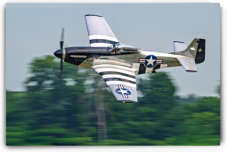 P-51D Mustang - Quicksilver by Pisarek Photography