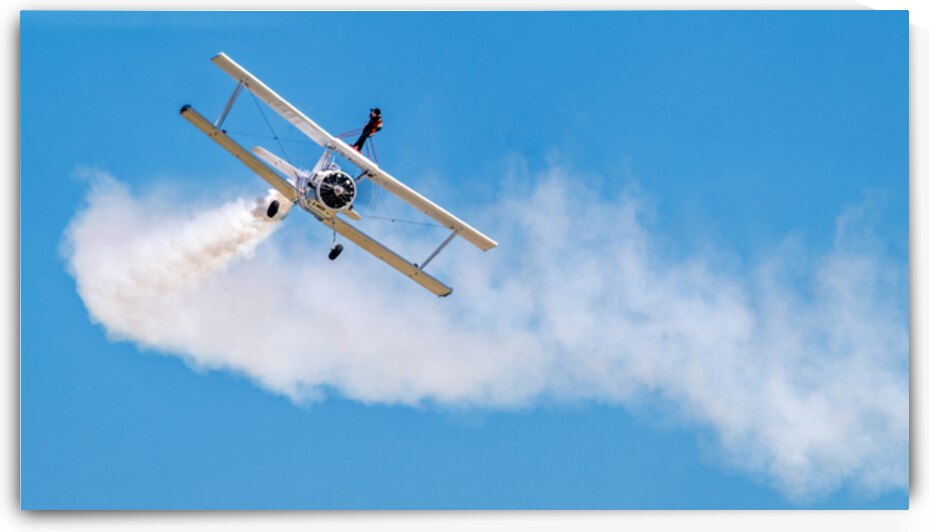 Grumman C-164 Ag Cat  and a Daring WingWalker.  by Pisarek Photography