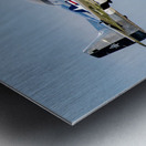 North American Aviation P-51D Mustang - Quick Silver Metal print