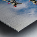 USAF Thunderbirds - Delta Formation Metal print