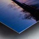 Sunrise on the Lake Metal print