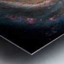 The Whirlpool Galaxy – A Cosmic Dance of Light and Gravity Metal print