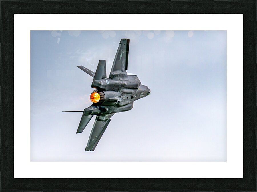 F-35 Lightning II High Performance Turn Picture Frame print