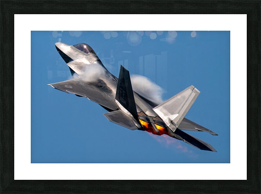Lockheed-Martin USAF F-22 Raptor Picture Frame print