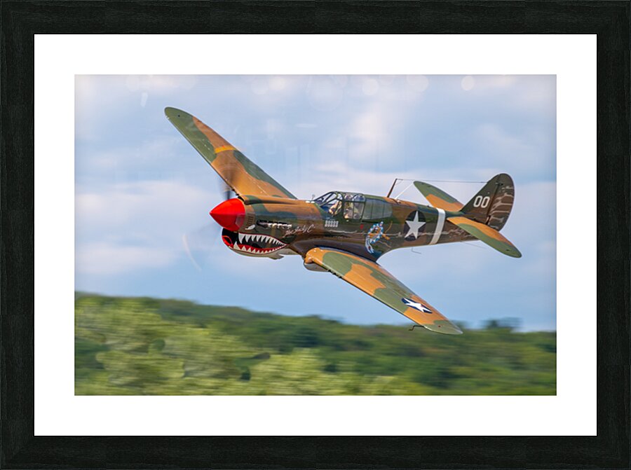 Curtiss P-40 Warhawk Picture Frame print