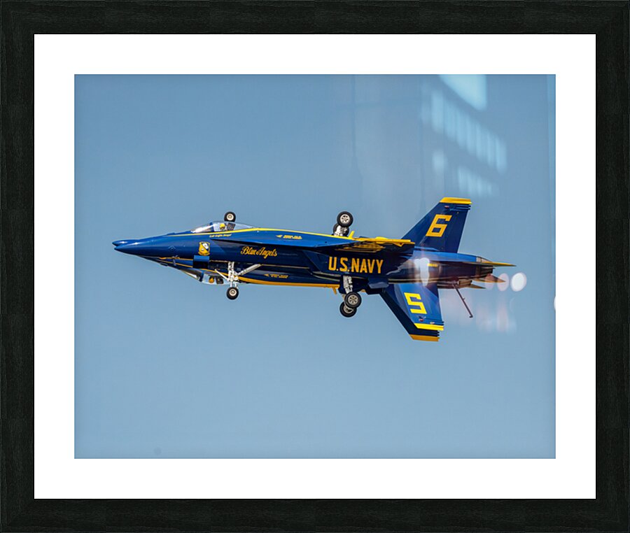 US Navy Blue Angels - Farvel Formation Picture Frame print