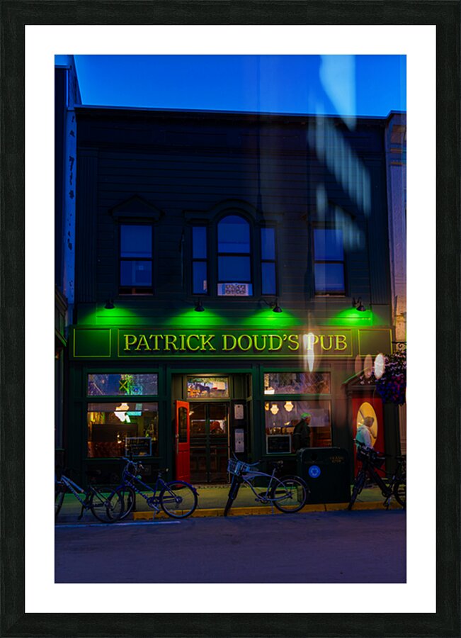 Patrick Douds Pub Picture Frame print