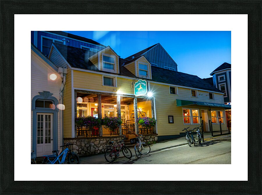 The Mustang Lounge Picture Frame print