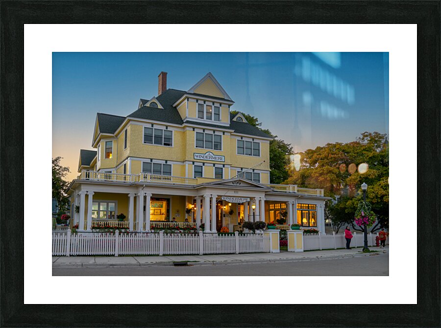 The Windermere Hotel Picture Frame print
