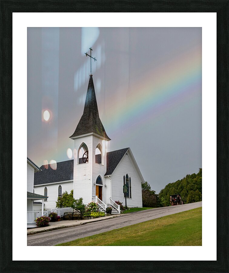 Trinity Episcopal Church Picture Frame print