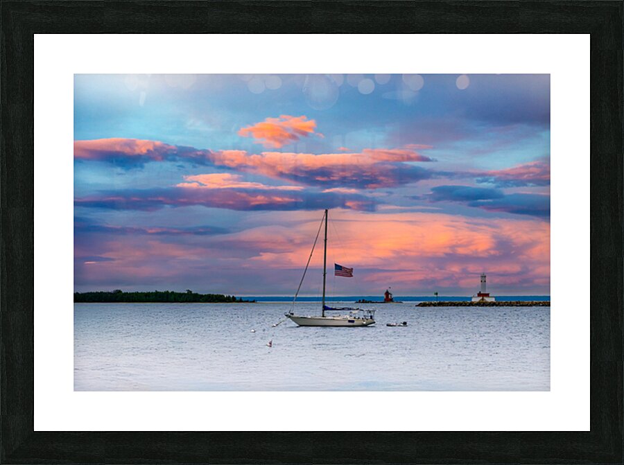 At Anchor Picture Frame print