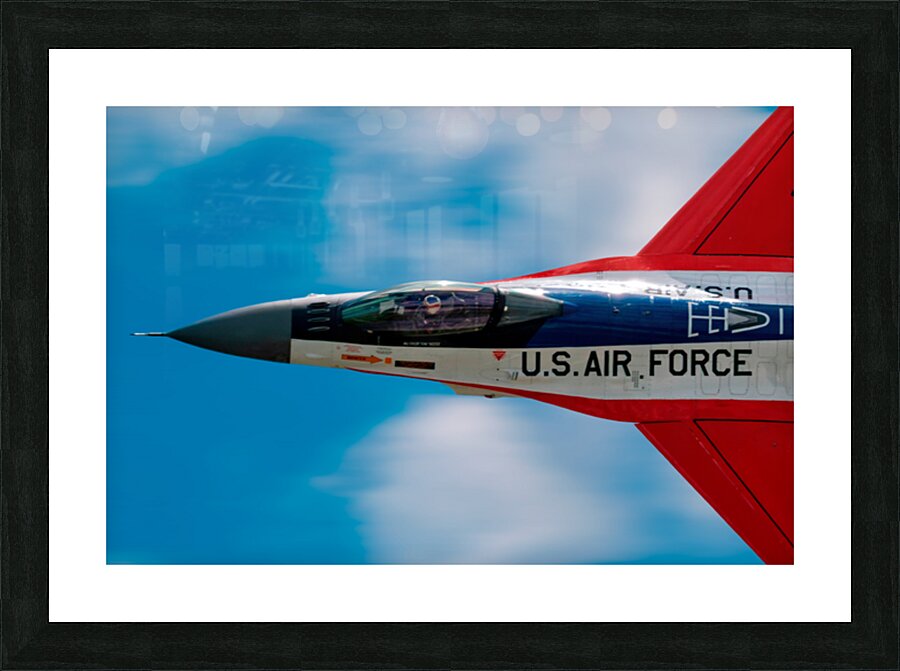 United States Air Force F-16  Viper Picture Frame print