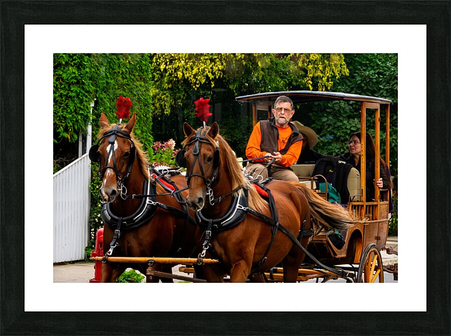 A Simpler Time Picture Frame print