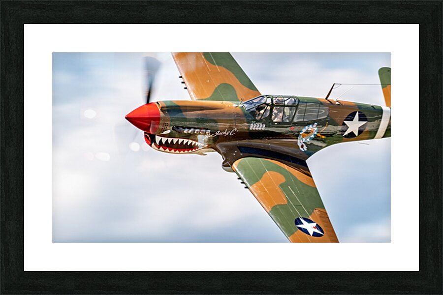 Curtiss P-40 WarHawk Picture Frame print