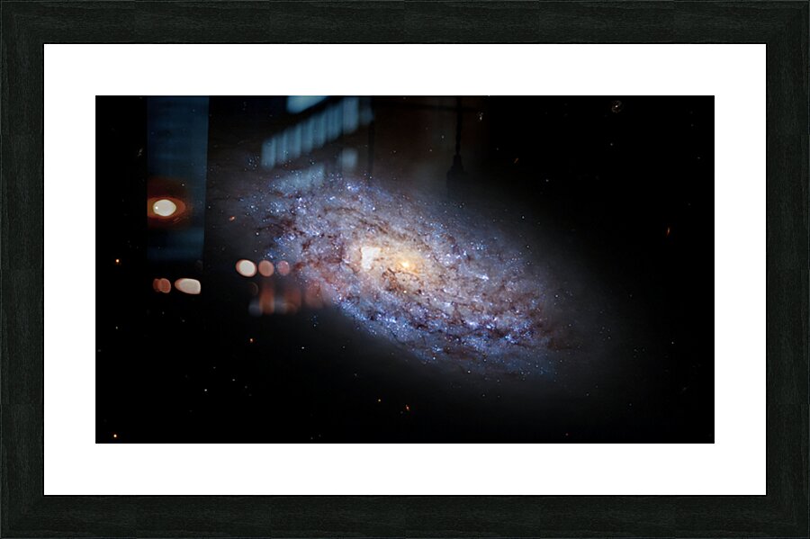 NGC5949 Dwarf Galaxy Picture Frame print
