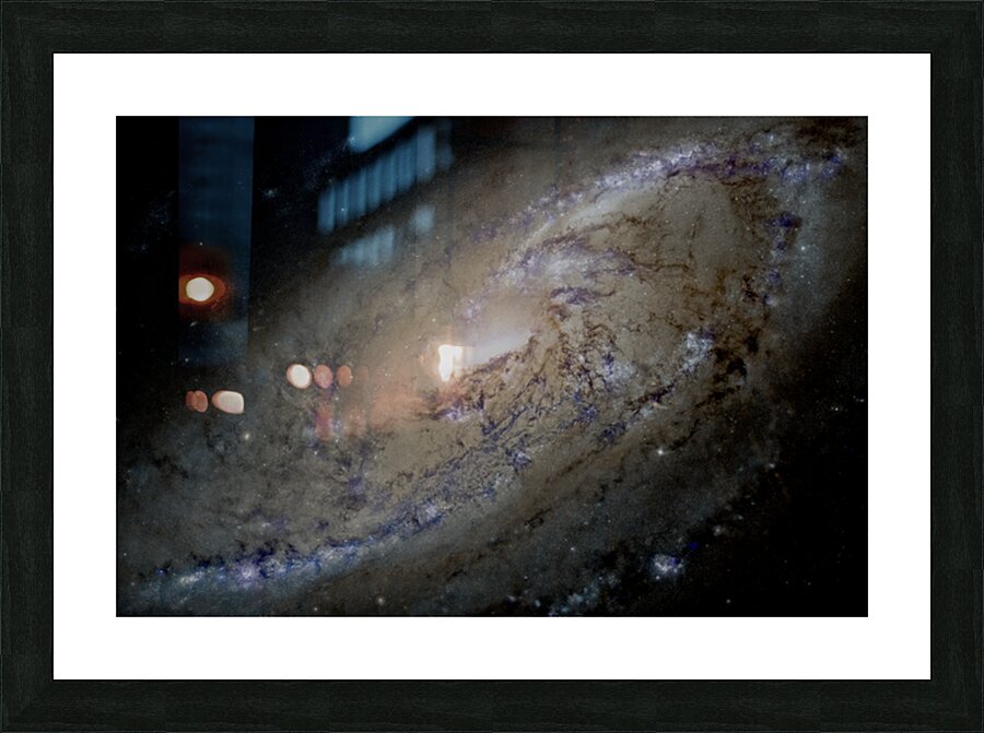 M106 - Spiral Galaxy Picture Frame print