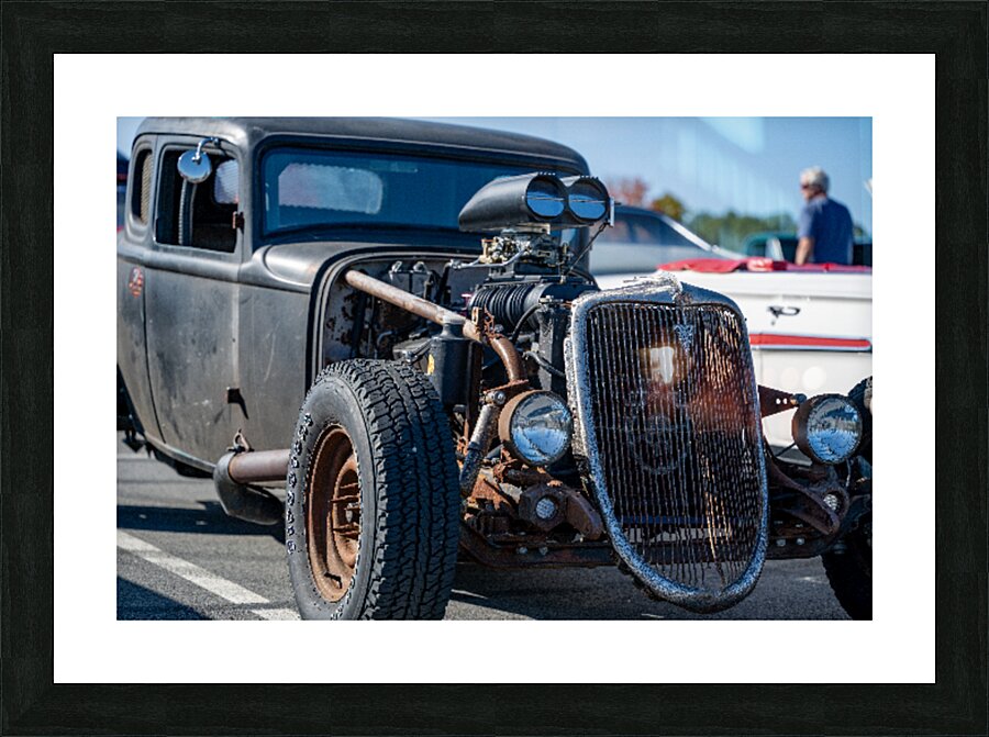 Ford Coupe - Rat Rod Picture Frame print