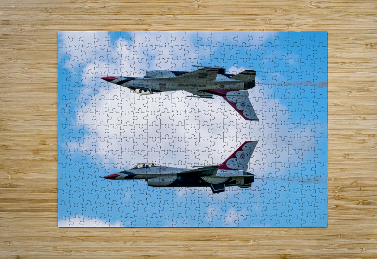 USAF Thunderbirds - Calypso Pass Pisarek Photography Puzzle printing