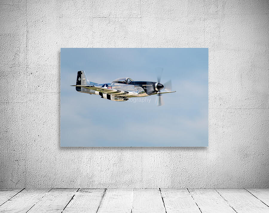 North American Aviation P-51D Mustang - Quick Silver Wall Preview