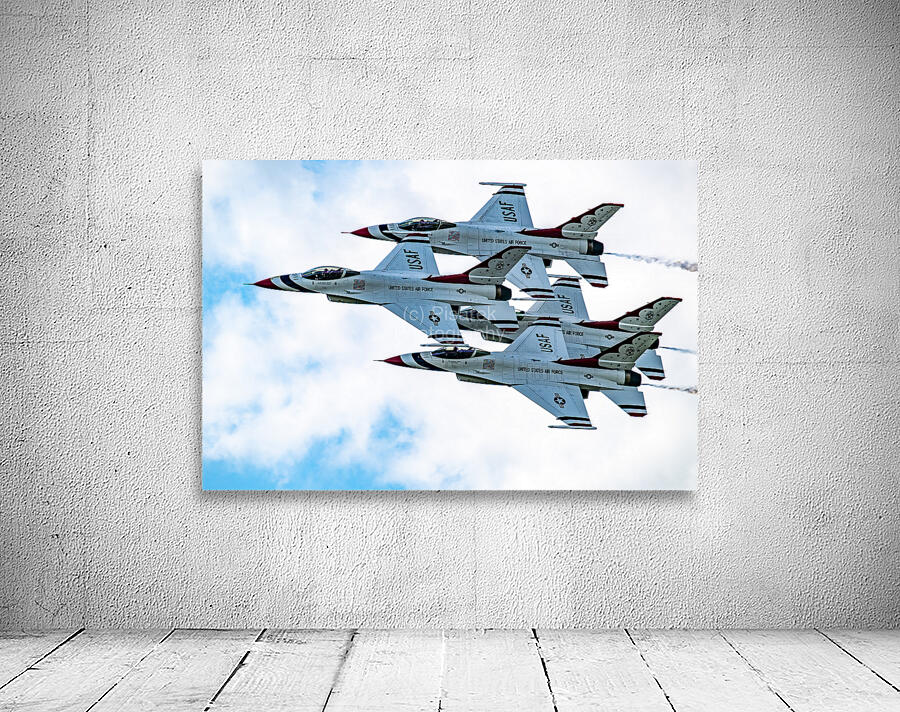 USAF Thunderbirds - Diamond Formation Wall Preview