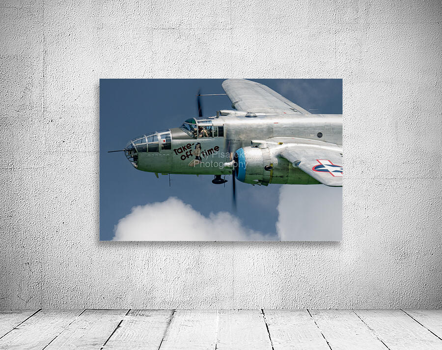 North American Aviation B-25 Mitchell - Take Off Time Wall Preview