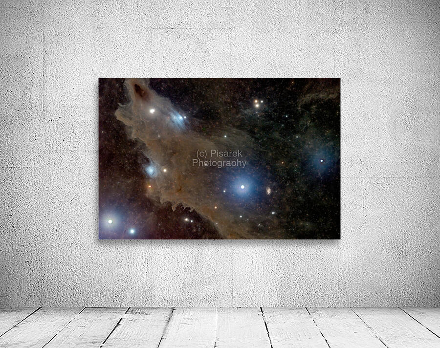LDN 1235: The Shark Nebula Wall Preview