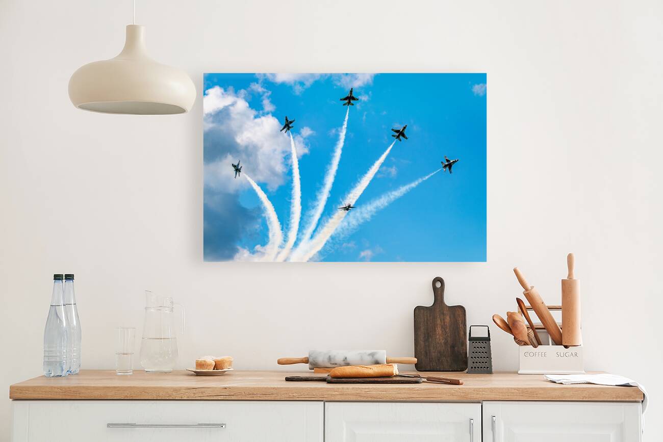 USAF Thunderbirds - Delta Break Reproduction