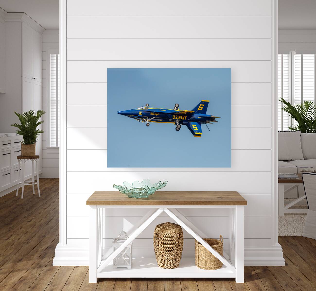 US Navy Blue Angels - Farvel Formation Reproduction