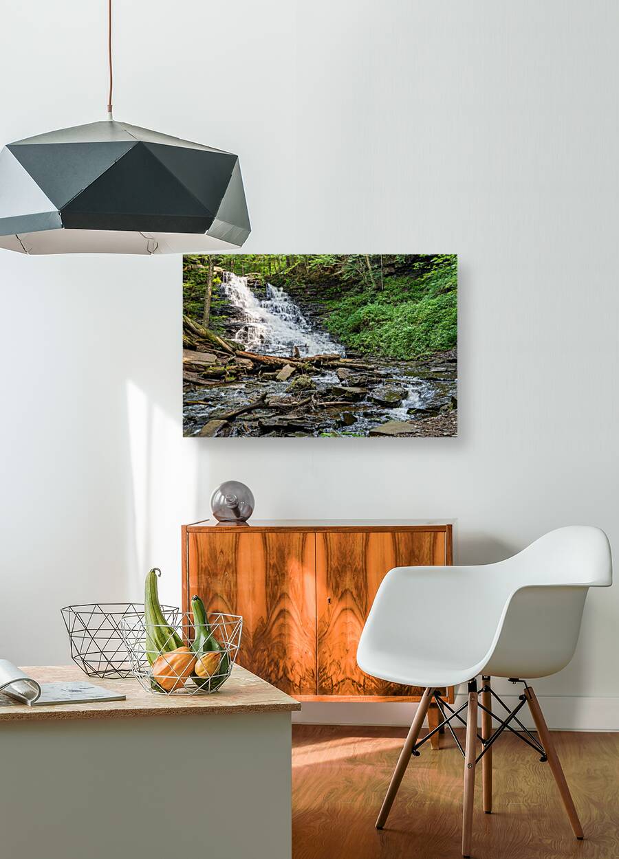 Waterfall in the Deep Forest Reproduction