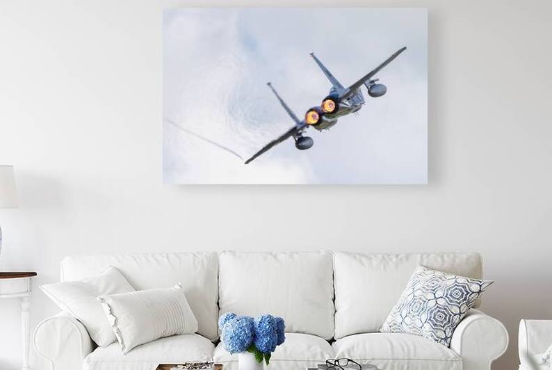 USAF F-15 Eagle Afterburner by Pisarek Photography